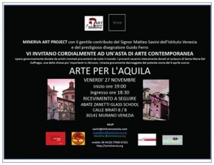 auction for abruzzo info flyer