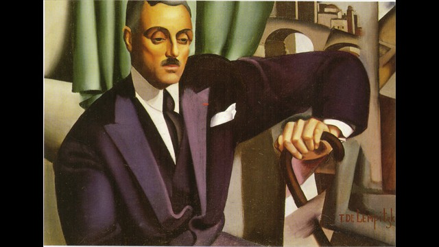 Tamara-De-Lempicka-Paintings-1925-portrait-du-prince-eristoff